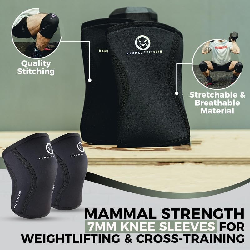 Mammal Strength Knee Support Weight Training (1 Pair) - V2