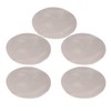 5Pcs High Temperature Resistant Barbecue Round Mat Reusable Non Stick