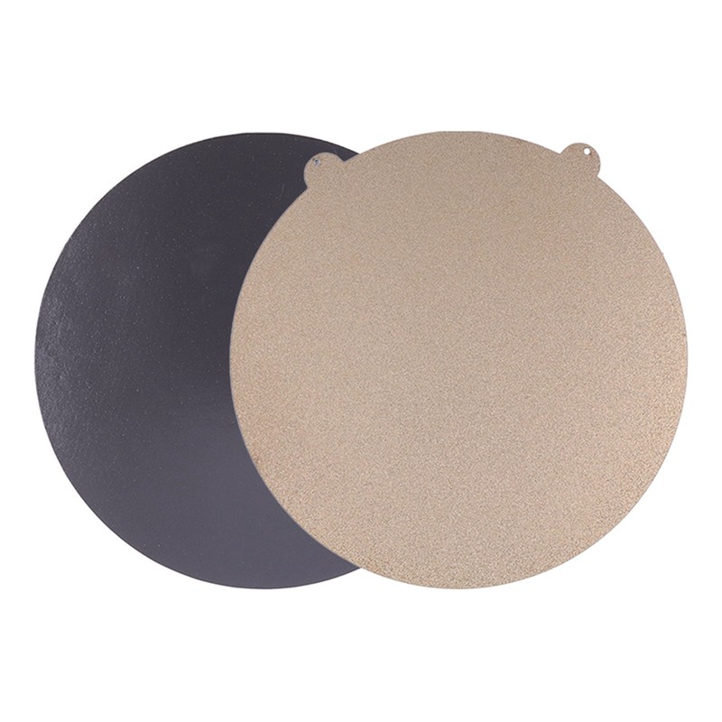 Round Textured Flexible Spring Steel Plate with Magnetic Base Double