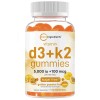 Micro Ingredients Vitamin D3 + K2 Gummies – 5,000 IU