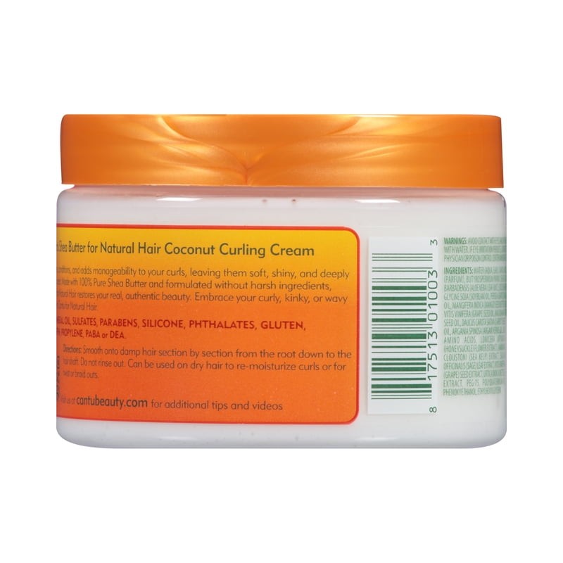 Crema Capilar Humectante De Rizos Cantu Coco Y Karité 340