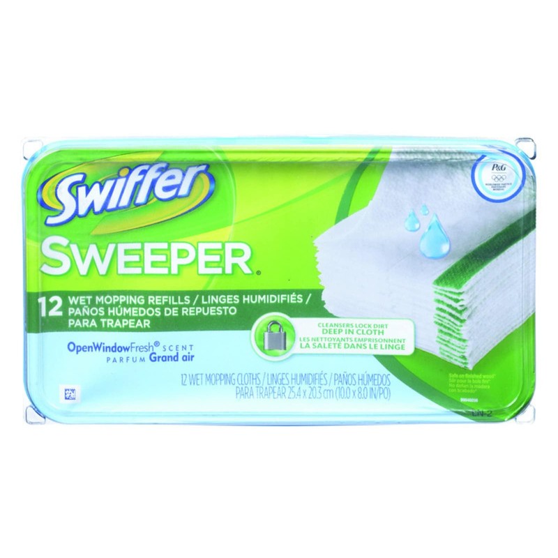 Swiffer Wet Cloths, PK12