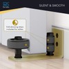 Rio Salto Gold Barn Door Floor Guide 2-Pack Hardware Kit