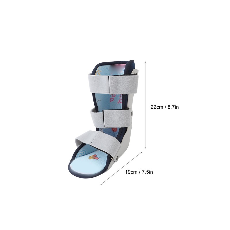 Kids Ankle Brace Comfortable Breathable Adjustable Child Walking Boot for