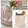 JMS Bridge Premium Natural Cotton Shopping Tote Bags -Eco-Friendly Plain