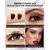 Waterproof Curling Metal Wand Mascara, Black Washable Iron Wand Rod