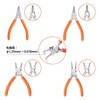 SPEEDWOX Precision Snap Ring Pliers Set of 4 for Holes,