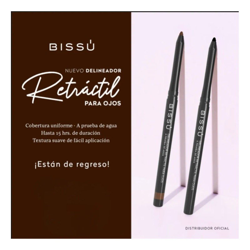 Delineador Retráctil Bissú Para Ojos