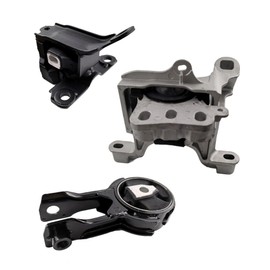 3PCS Engine Motor & Trans Mount Set Fit for Mazda 2 L4-1.5L 2018 / Scion IA L4-1.5L 2016 / Yaris IA L4-1.5L 2017 2018 with Trans Mount for A42066 A4456 A4460 ,D10G39070A ,12371-WB001,12305-WB002