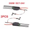 Unbranded Brushless Motor Driver BLDC ESC Speed Controller 2pcs 3-phase