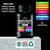 Immune System Booster Supplement - 120 Capsules - Vitamin C