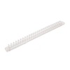 10Pcs Binding Spines Plastic Comb Spiral Coil 26 Holes 100