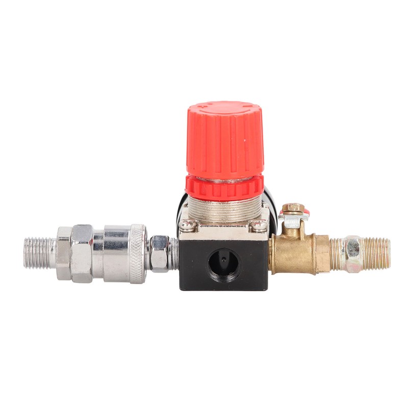Air Compressor Regulator 0‑180 PSI Pressure Controller 1/4in with Gauge