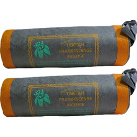 Traditional Tibetan Ayurveda Chakra Aroma Therapy Frankincense Healing Incense (Pack of 2)
