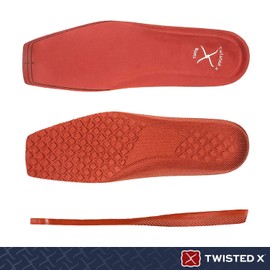 Twisted X Men’s Blend 85 Square Toe Boot and Work Boot Footbed Inserts for All Day Comfort and Support, 11