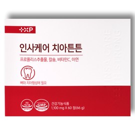 Insa Care Teeth Stronger Dental Health Propolis Calcium Nutrient (approx. 1 month supply) 1 Insa Care (1 month supply) / 인사케어 치아튼튼 치아건강 프로폴리스 칼슘영양제 (약1달분) 인사케어 1개 (1개월분)