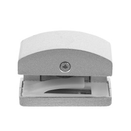 UKCOCO 5Pcs Shower Door Bottom Guide for Thick Glass Anti-Swing Glass Door Guide Track Minimalist Design for Bathroom Kitchen Bedroom Sliding Doors