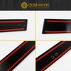 Dasbecan 926-449 Pair B Pillar Door Outer Trim Molding Compatible