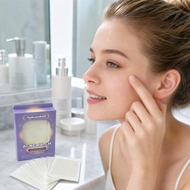 Parches para Acné 252 Unidades – Pimple Patch con Aceites Esenciales, Parches Hidrocoloides Transparentes y Ultra Finos para Espinillas, Tratamiento N