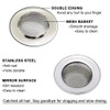 Seatery 1.50" Bathtub Strainers, Bathroom Sink Strainers, Shower Drain Hair