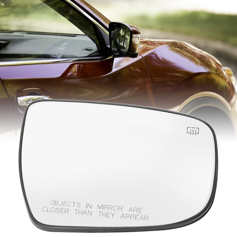 Rearview Mirror Glass Clear Visibility Reduce Blind Spots Wing Mirror