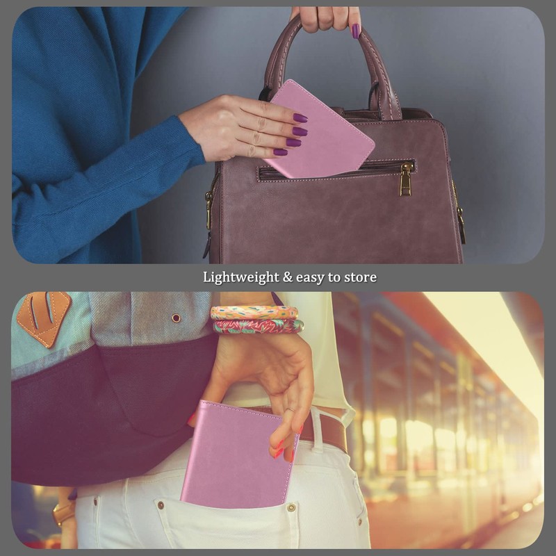 HEISHAYU Passport Holder, Rose Gold, Contemporary