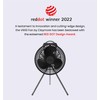 Claymore V600+ Black Rechargeable Portable Fan – 7,800mAh Battery, 4-Speed