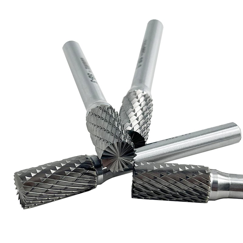 SB-3 Tungsten Carbide Burr Cylinder Shape Double Cut Rotary Burrs
