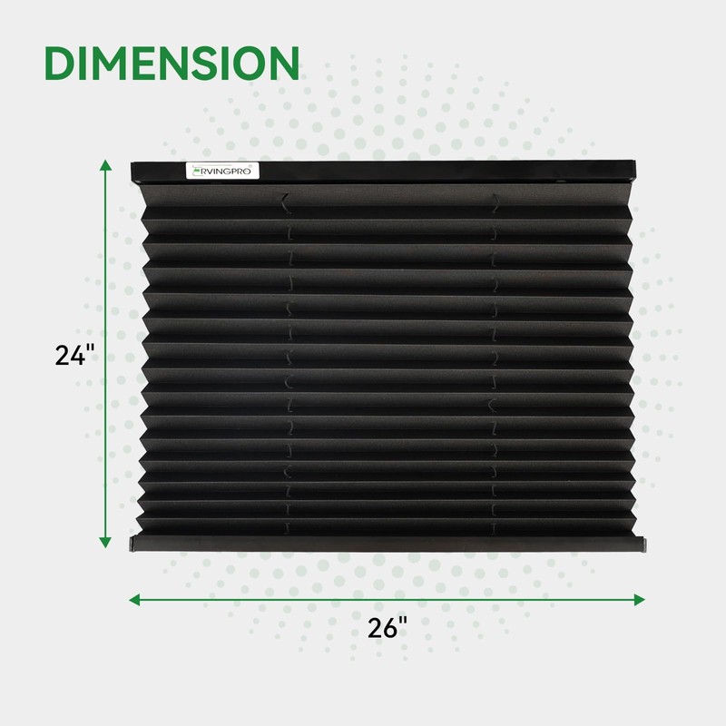 RVINGPRO RV Blinds for Camper Windows, Camper Replacement Blinds, Privacy