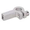 3Pcs Tube Clamp Hub Aluminum Shaft Clamping M4 Thread Mounting