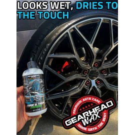 Gearhead Wax Tire & Trim Dressing Bottle Pina Colada scented (32oz)