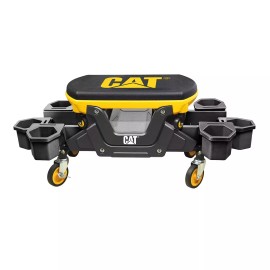 Caterpillar CAT Rolling Utility Seat with Detachable Sitting Creeper