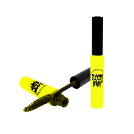 Bloody Mary's UV Neon Black Light Mascara Glow in the Dark Long Lasting Mega Lash Volume (Yellow)