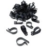 100pcs. P-Clips Plastic Nylon for Hose, Pipe, Cable, Wire, Tubing