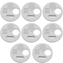 8 Pack Beehive Entrance Gate, 12.5cm Bee Hive Box Entrance Disc Door Round Bee Nest Gates Stainless Steel Beekeeping Beehive Accessories