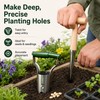 Garden Bulb Planter for Seeding & Transplanting – Metal Hole