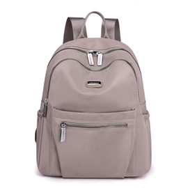 Tanweibago Mini Nylon Women Backpacks,11L Small Ladies backpacks Casual Lightweight Women Shopping Travel Daypack, X2-champagne, One Size, Backpack