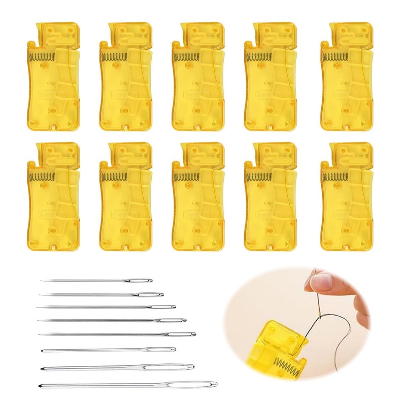 HORREX Automatic Needle Threader Threader for Needles Threading Aid for