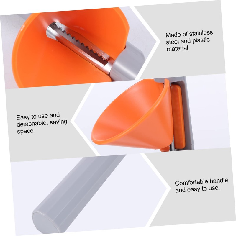 Ciieeo 1PC Multifunctional Grater and Peeler Tool for Fruits and