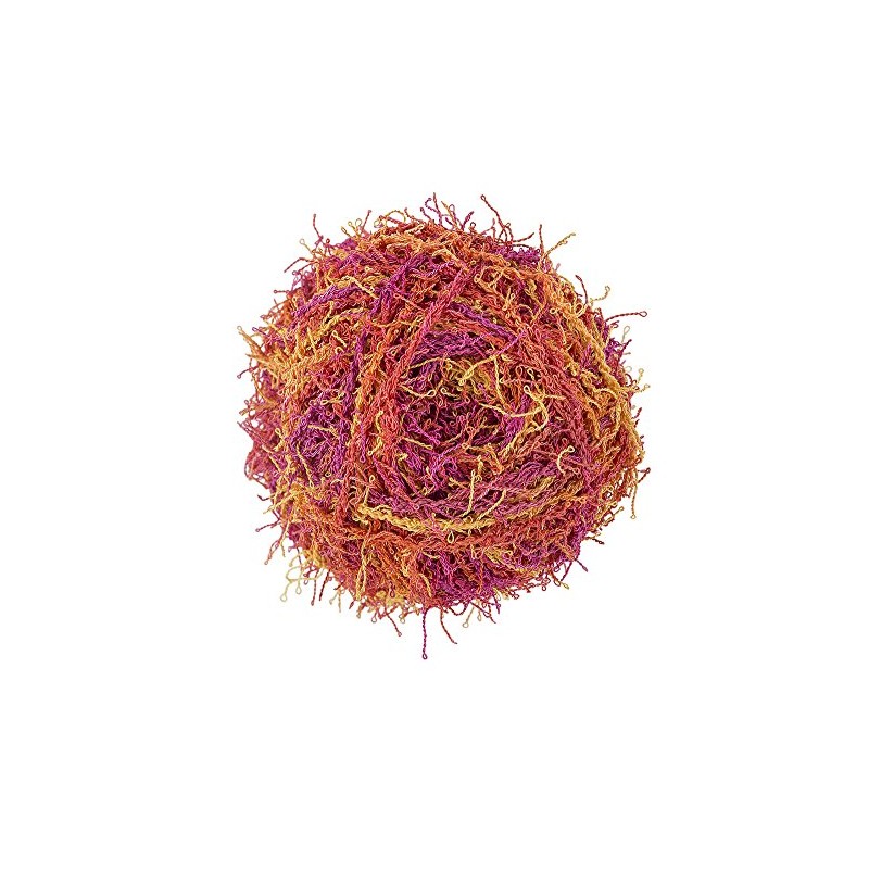 Red Heart Scrubby Yarn - Zesty