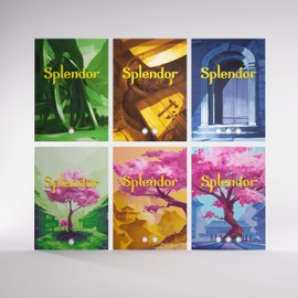 Gamegenic, Splendor Art Sleeves, 120 Sleeves Per Pack, Enough for All Splendor Cards