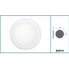 HEXIM Perfect Stucco Rosette Made of Polyurethane Hard Foam -