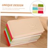 KICHOUSE 6-Piece Notebook Bundle Journal Notebook Tearable Memo Tabs Page