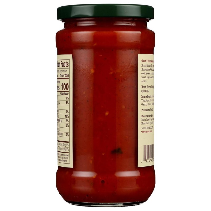 Rao's Homemade Marinara Sauce, 15.5 Oz Jar, 6 Pack