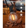 GLUROO 200FT(100FT*2PC) Outdoor String Lights, G40 LED Patio Lights with