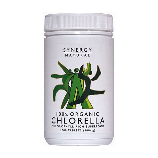 Synergy Chlorella Organic 1000 Tablets