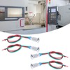 4 Sets PreWired Round LEDs Waterproof 2Color Signal Light Common