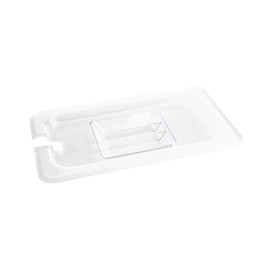 Vogue U253 Polycarbonate 1/4 Gastronorm Notched Lid