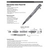 Penn State Industries PKCP8110 Bolt Action Bullet Cartridge Pencil Kit