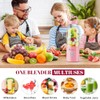 HOMEXUP Portable Personal Blender - Ideal for Smoothies & Juices